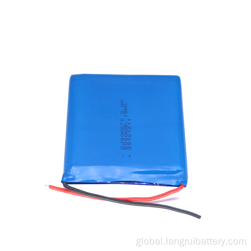 Lithium Polymer Battery Pack Ups Durable 5000mah 906570 7.4V lithium polymer batteries pack security ups round lipo battery Supplier